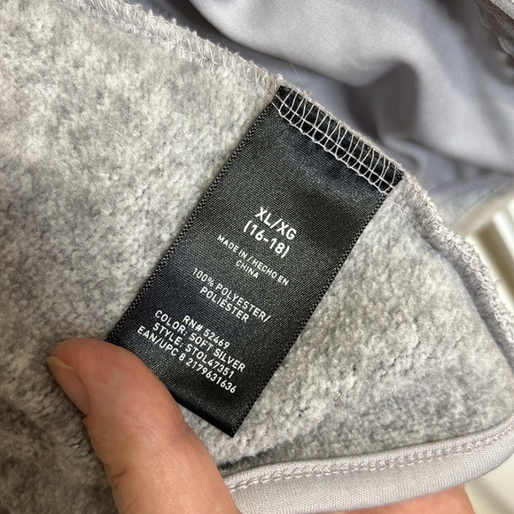 Swiss+Tech Women's Ivory Fleece Lined Zippered Gray Jacket XL - Picture 10 of 11